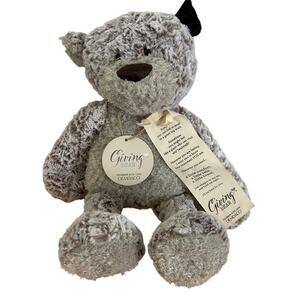 Demdaco Giving Bear with Corduroy Ear Children's Plush Stuffed Animal Toy 16"
